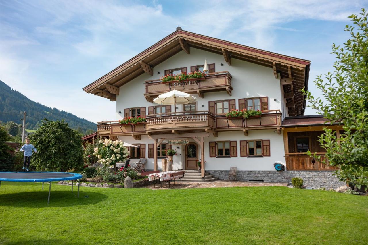 Grittlmuehle Chalet Ferienwohnungen 布利克森塔勒 外观 照片