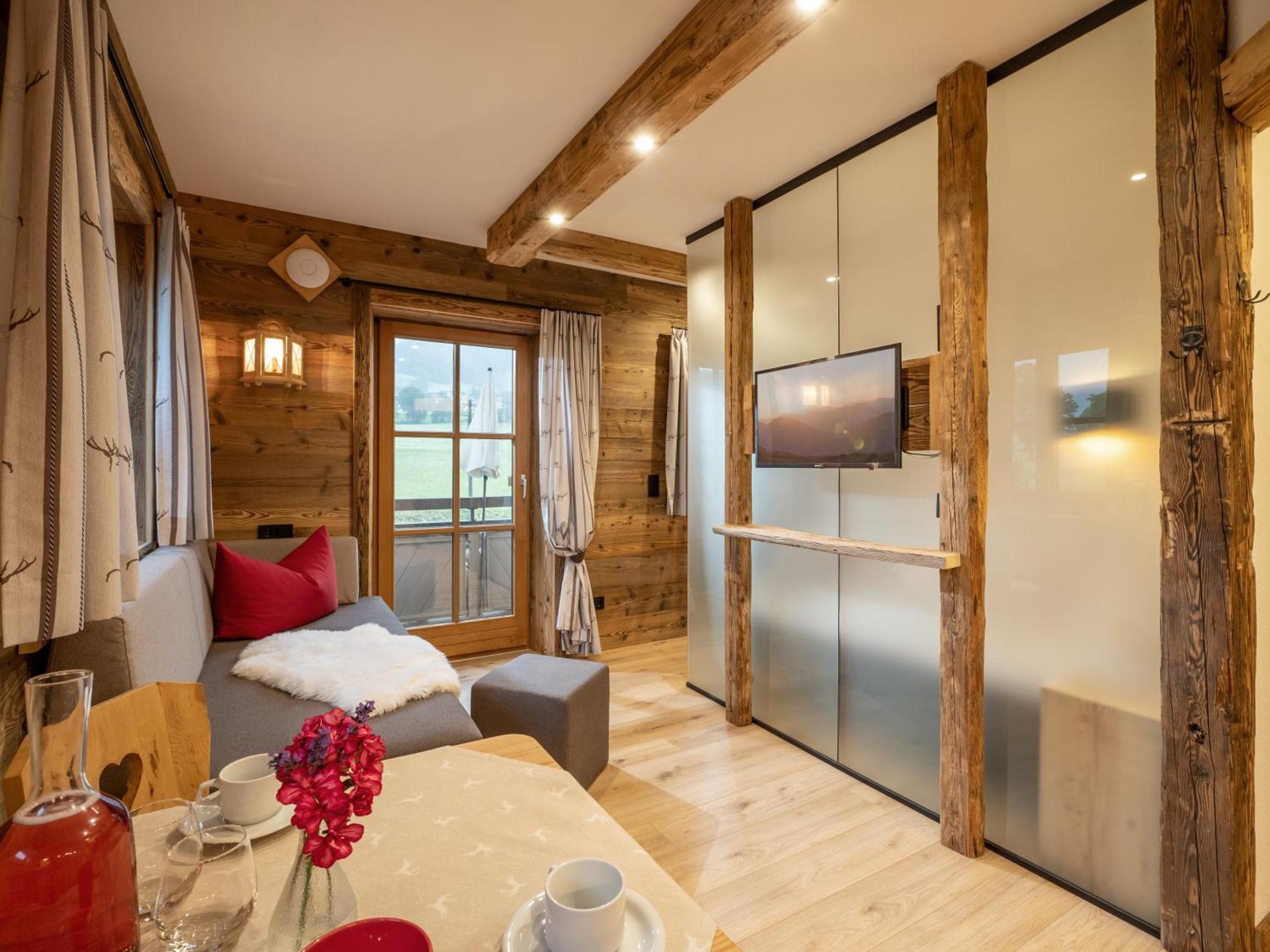 Grittlmuehle Chalet Ferienwohnungen 布利克森塔勒 外观 照片