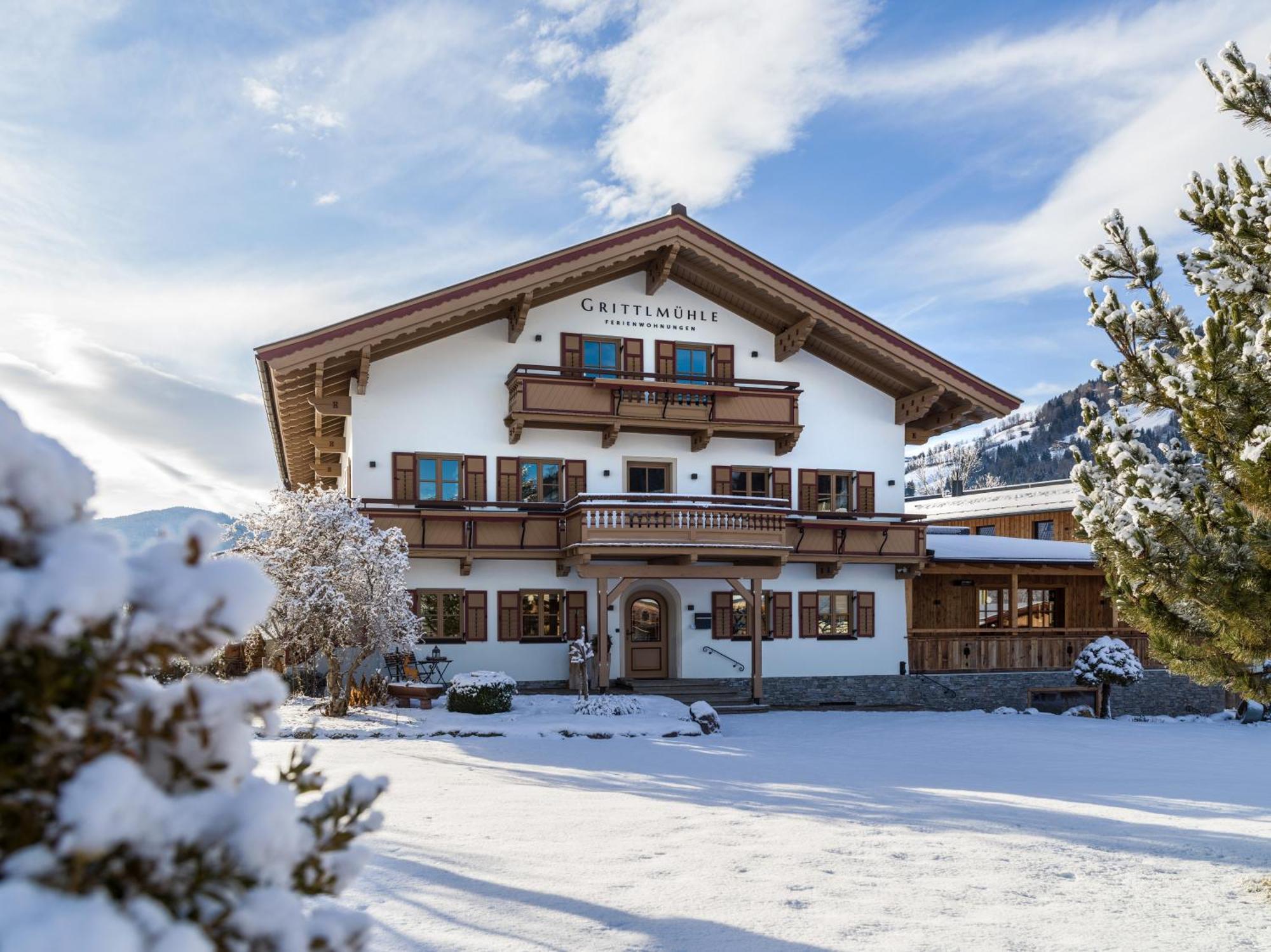 Grittlmuehle Chalet Ferienwohnungen 布利克森塔勒 外观 照片